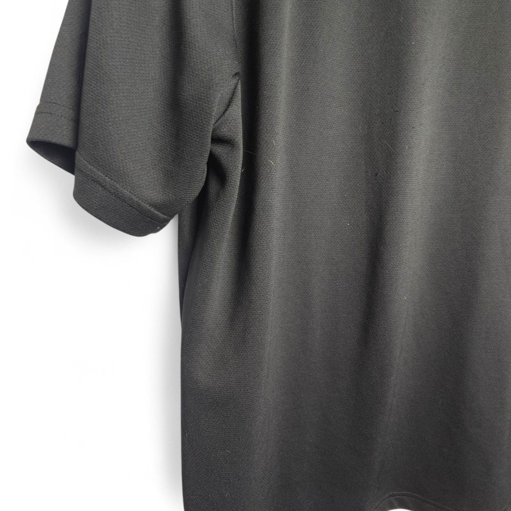PGA Tour Airflux UPF 15 Short Sleeve Polo Shirt Men's Size M Black - Picture 6 of 7